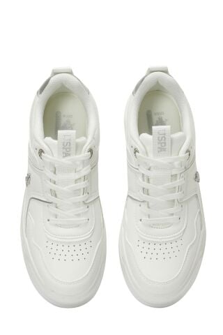 U.S. Polo Assn. CLARKE 5FX Beyaz Kadın Sneaker