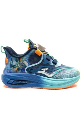 Vicco Pekmen Akıllı Bağcıklı Ortopedik Çocuk Spor Ayakkabı MAVİ