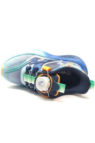 Vicco Pekmen Akıllı Bağcıklı Ortopedik Çocuk Spor Ayakkabı MAVİ