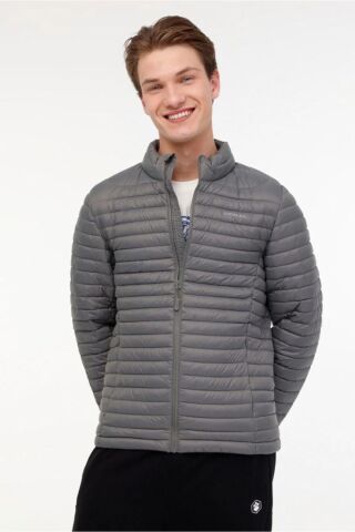 Lumberjack Sn21 Perry Coat Gri Erkek Mont