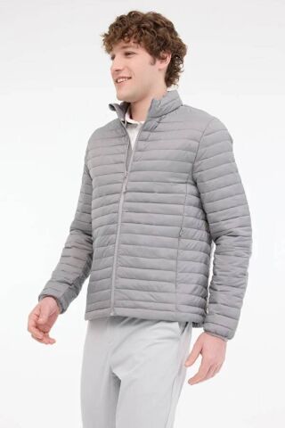 Lumberjack Sn21 Perry Coat Gri Erkek Mont