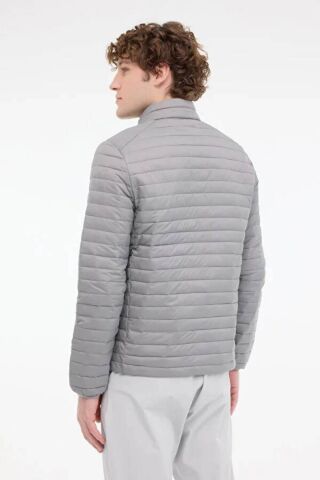 Lumberjack Sn21 Perry Coat Gri Erkek Mont