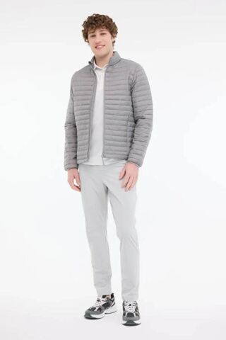Lumberjack Sn21 Perry Coat Gri Erkek Mont