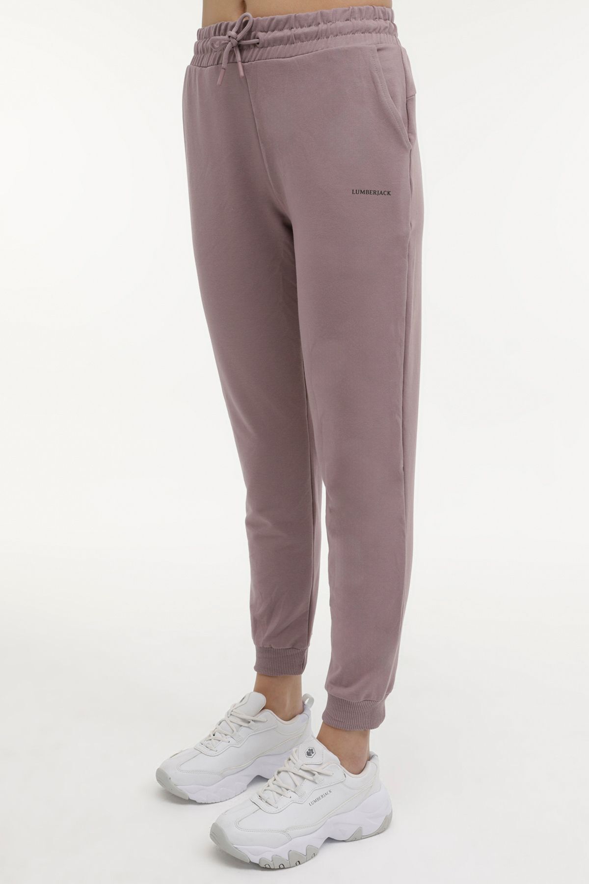 Lumberjack W-CT133 BASIC JOGGER 4FX PASTEL MOR Kadın Eşofman Altı