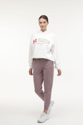 Lumberjack W-CT133 BASIC JOGGER 4FX PASTEL MOR Kadın Eşofman Altı