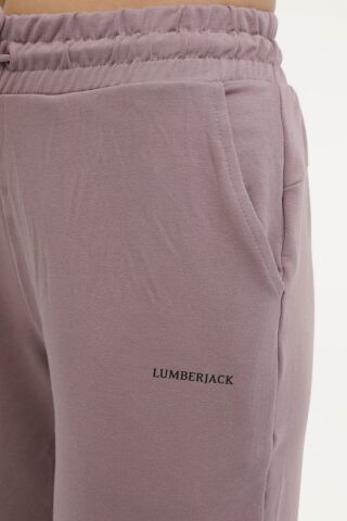 Lumberjack W-CT133 BASIC JOGGER 4FX PASTEL MOR Kadın Eşofman Altı