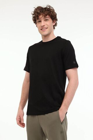 Lumberjack Mb Ct110 Pm C Nk T-sh 5fx Siyah Erkek T-shirt