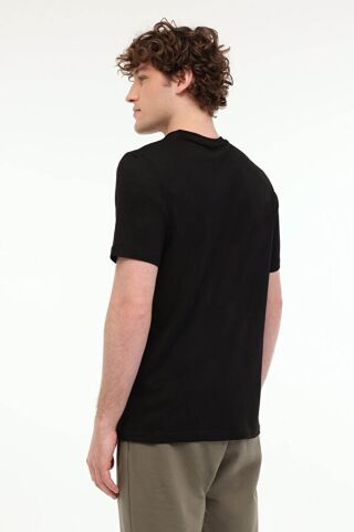 Lumberjack Mb Ct110 Pm C Nk T-sh 5fx Siyah Erkek T-shirt