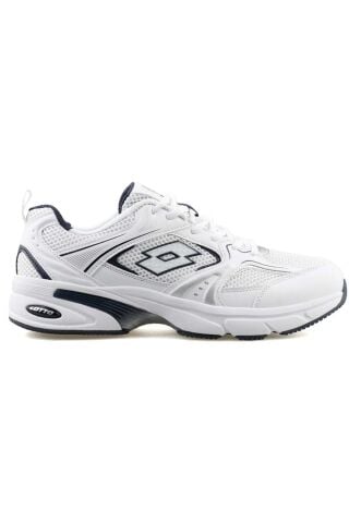 LottoAthens Kauçuk Taban Koşu ve Unisex Spor Ayakkabı BEYAZ