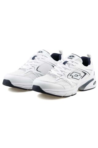 LottoAthens Kauçuk Taban Koşu ve Unisex Spor Ayakkabı BEYAZ