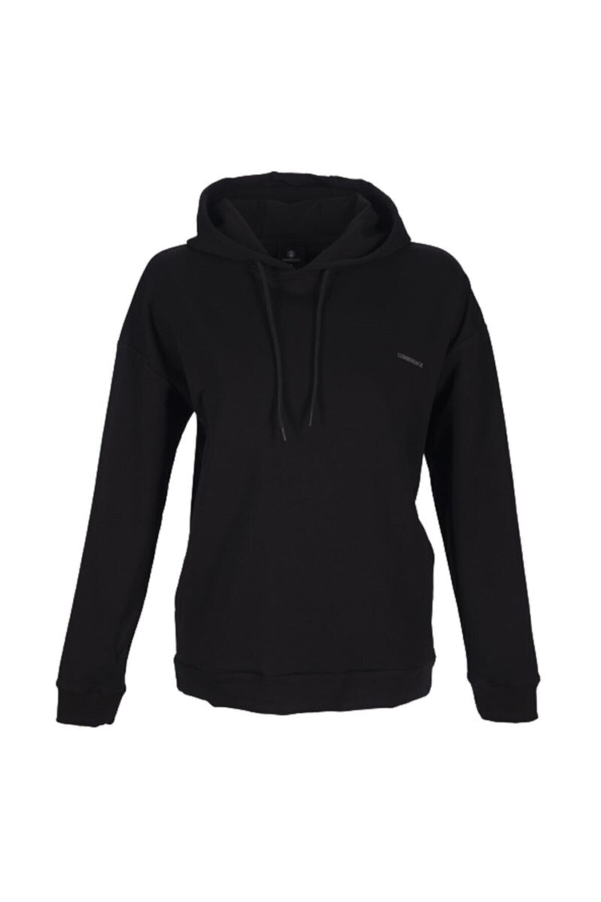 Lumberjack Kadın Hoodie Basic SİYAH KAPÜŞONLU