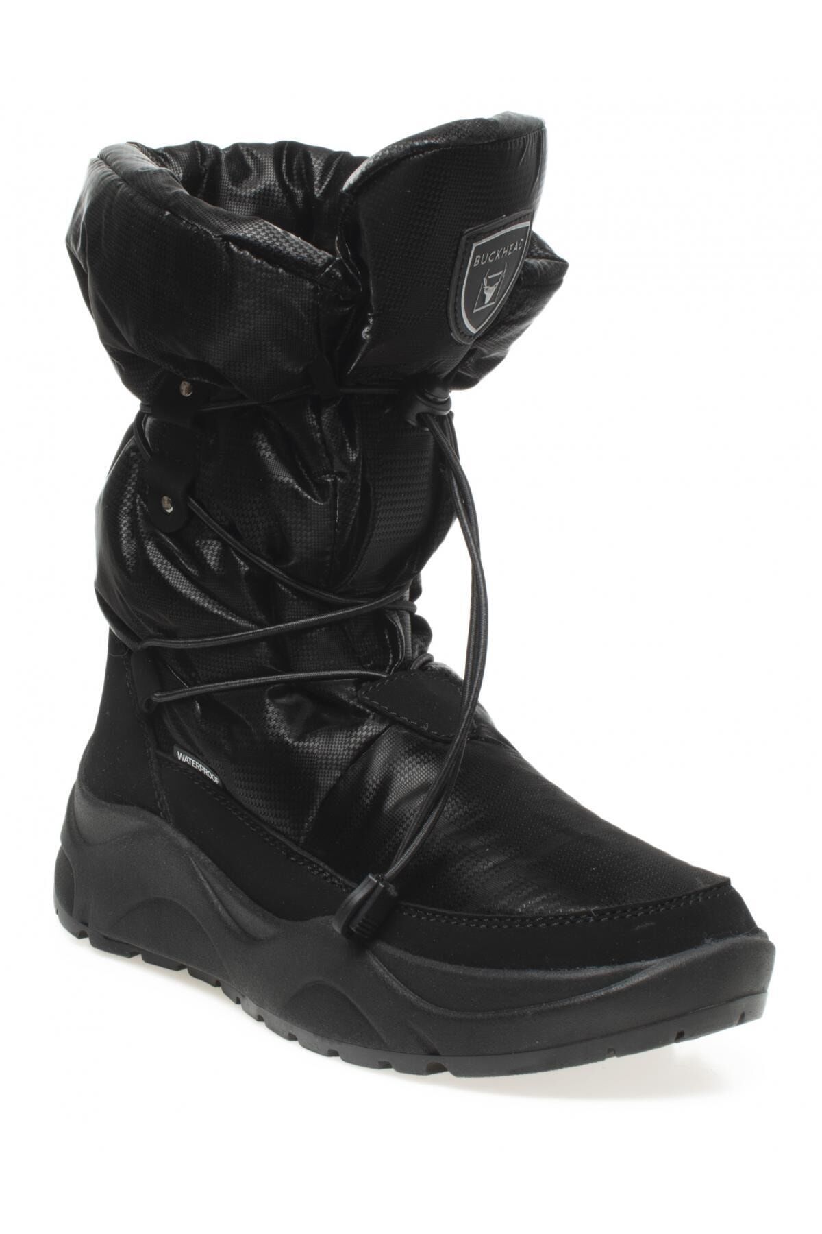 Buck1117 Kylie Waterproof Kar Siyah Kadın Bot 305 1117Z