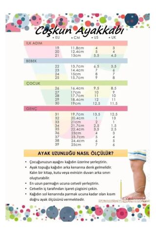 Vicco Anka II İlk Adım Günlük Ortopedik Ayakkabı
