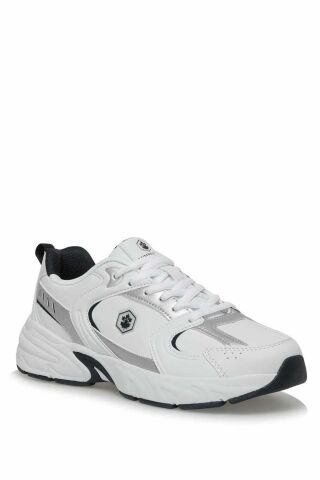 Lumberjack Unisex Spor Ayakkabı POl PU Erkek Günlük Spor Ayakkabı 101393010-9BEYAZ