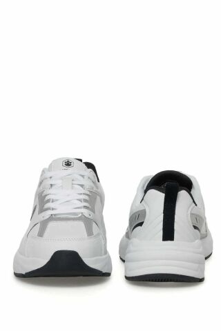 Lumberjack Unisex Spor Ayakkabı POl PU Erkek Günlük Spor Ayakkabı 101393010-9BEYAZ