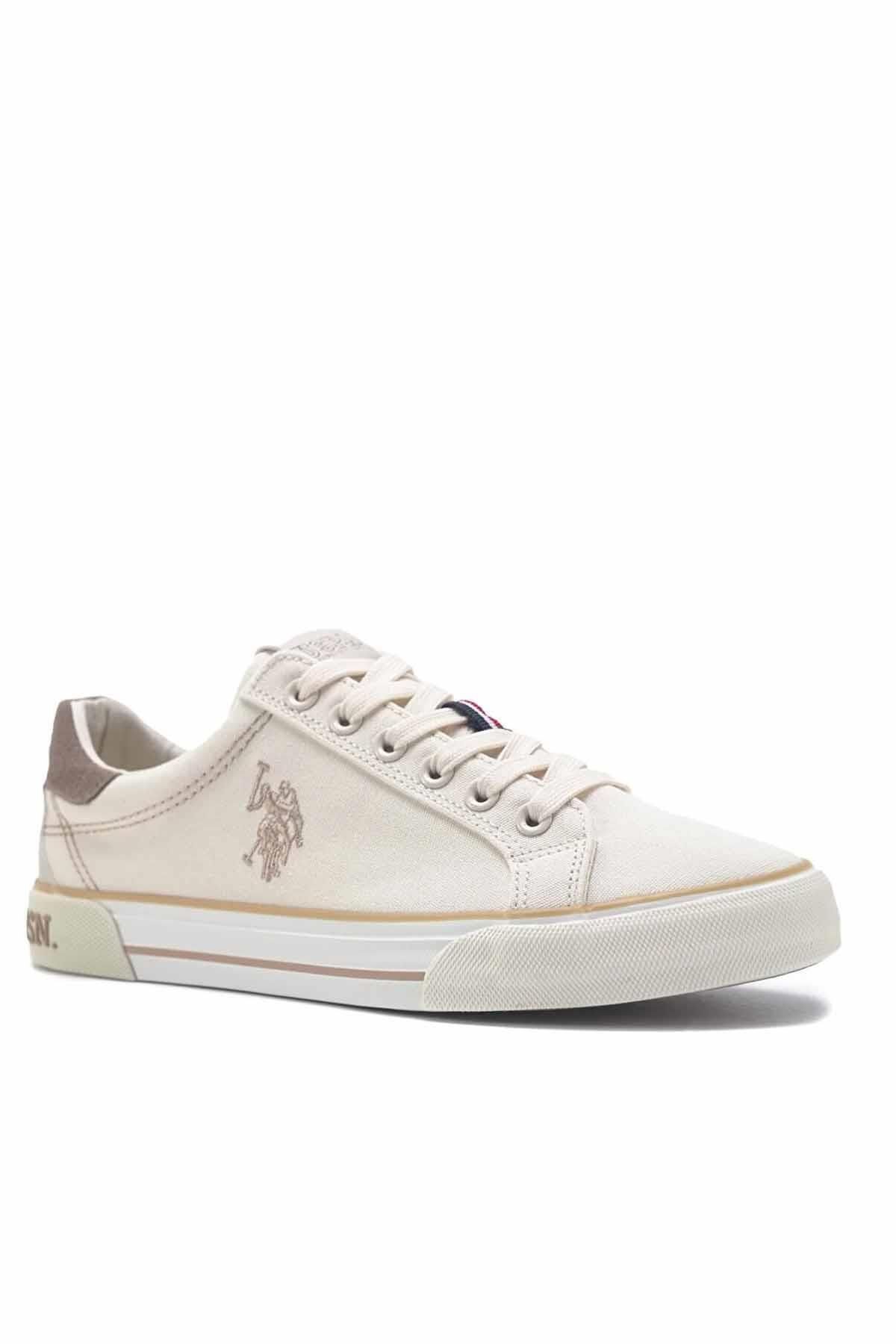 U.S. Polo Assn. RACHEL 5FX Bej Kadın Sneaker