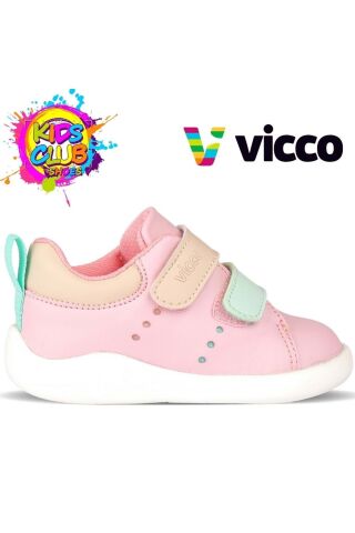 Vicco Bangkok Ilk Adım Bebek Ortopedik Çocuk Spor Ayakkabı Pudra