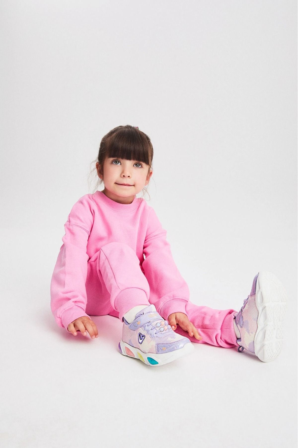 Vicco Gelato Ortopedik Kız Çocuk Lila Işıklı Sneaker