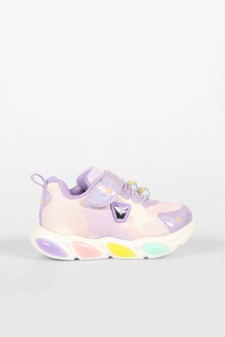 Vicco Gelato Ortopedik Kız Çocuk Lila Işıklı Sneaker