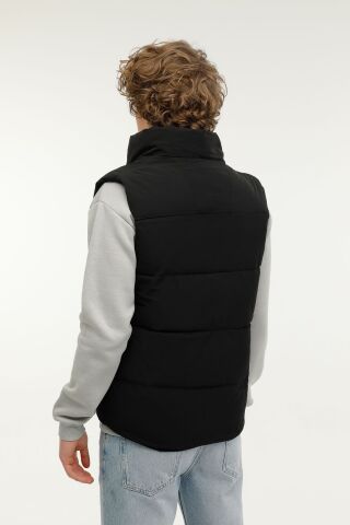 Lumberjack M-CT660 UDO VEST 2PR Siyah Erkek Yelek