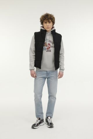 Lumberjack M-CT660 UDO VEST 2PR Siyah Erkek Yelek