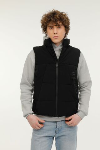 Lumberjack M-CT660 UDO VEST 2PR Siyah Erkek Yelek