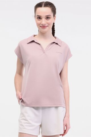 Lumberjack WL RAIN 11SS181 5FX Vizon Kadın Kısa Kol T-Shirt