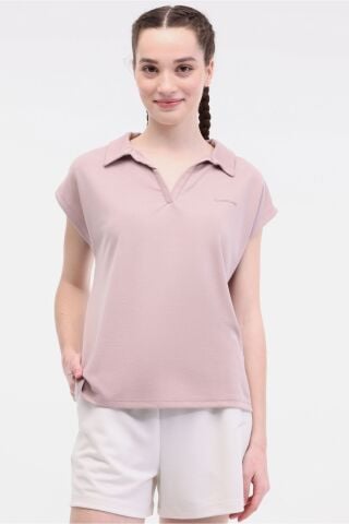 Lumberjack WL RAIN 11SS181 5FX Vizon Kadın Kısa Kol T-Shirt