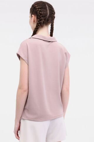 Lumberjack WL RAIN 11SS181 5FX Vizon Kadın Kısa Kol T-Shirt