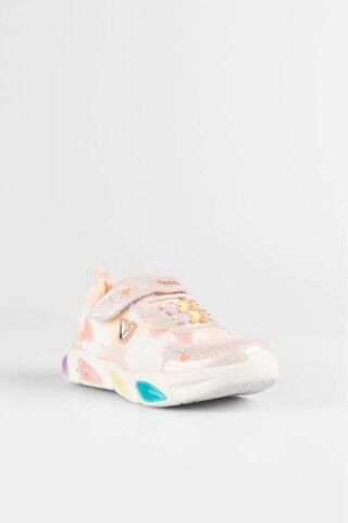 Vicco Gelato 346.B25Y.177 Anatomik Taban Kız Çocuk Işıklı Spor Ayakkabı Pudra