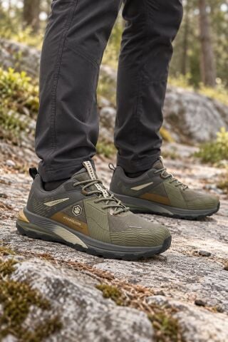 Lumberjack Tundra Su Geçirmez Outdoor Erkek Ayakkabı Haki