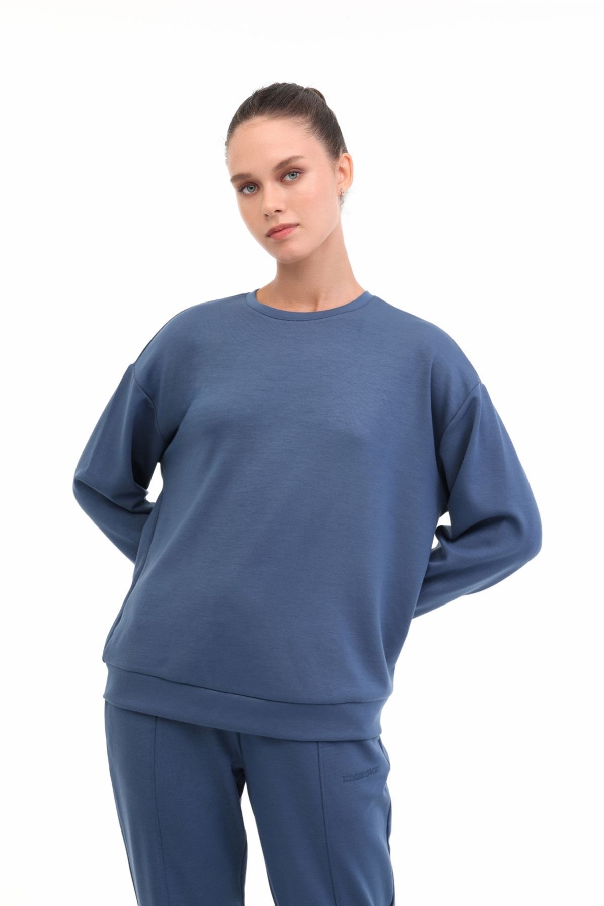 Lumberjack WB 16ALICE-C CK97 5PR İndigo Kadın Sweatshirt