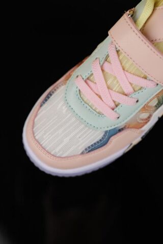 Vicco 28-37 Numara Kız Çocuk Pudra Renk Bita Spor Ayakkabı