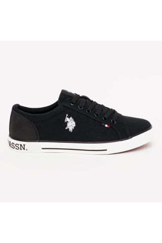U.S. Polo Assn. Teo Erkek Siyah Spor Ayakkabı