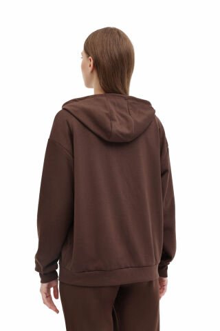 Lumberjack 5W Wb Carla-H Gınsen 5Pr Kahverengi Kadın Sweatshirt