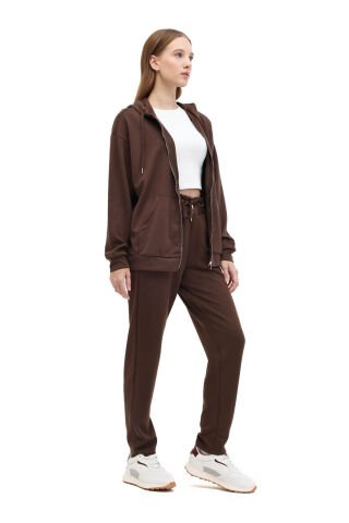 Lumberjack 5W Wb Carla-H Gınsen 5Pr Kahverengi Kadın Sweatshirt