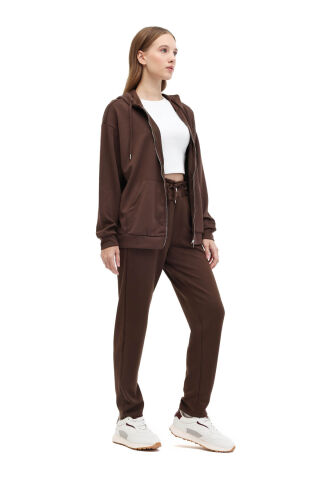 Lumberjack 5W Wb Carla-H Gınsen 5Pr Kahverengi Kadın Sweatshirt
