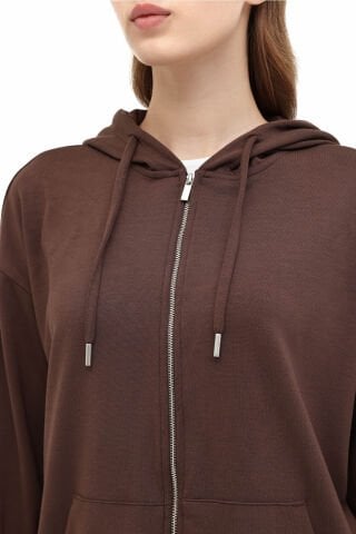 Lumberjack 5W Wb Carla-H Gınsen 5Pr Kahverengi Kadın Sweatshirt