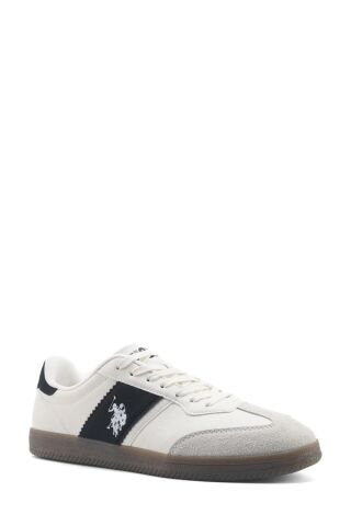 U.S. Polo Assn. SNEAKER SPOR AYAKKABI SANDRA 5FX BEYAZ-SİYAH