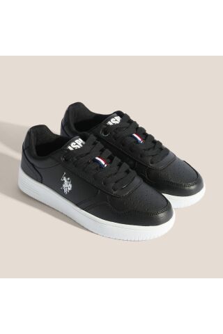 U.S. Polo Assn. Coster 5PR Kadın Sneaker Ayakkabı-Siyah