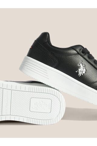 U.S. Polo Assn. Coster 5PR Kadın Sneaker Ayakkabı-Siyah