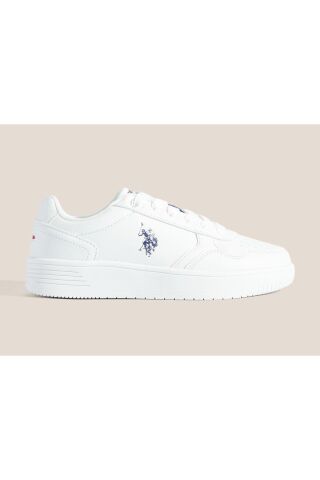 U.S. Polo Assn. Coster 5PR Kadın Sneaker Ayakkabı-Beyaz