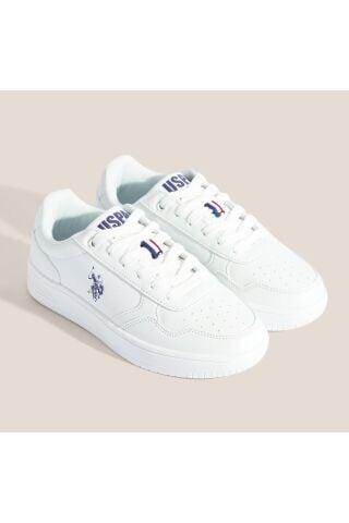 U.S. Polo Assn. Coster 5PR Kadın Sneaker Ayakkabı-Beyaz