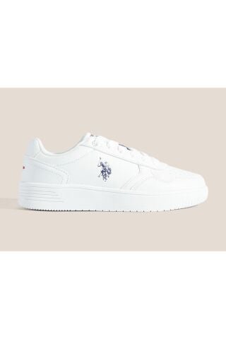U.S. Polo Assn. Coster 5PR Erkek Sneaker Ayakkabı-Beyaz