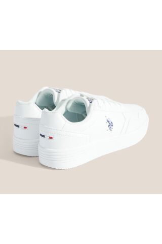 U.S. Polo Assn. Coster 5PR Erkek Sneaker Ayakkabı-Beyaz