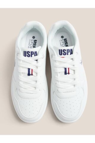 U.S. Polo Assn. Coster 5PR Erkek Sneaker Ayakkabı-Beyaz