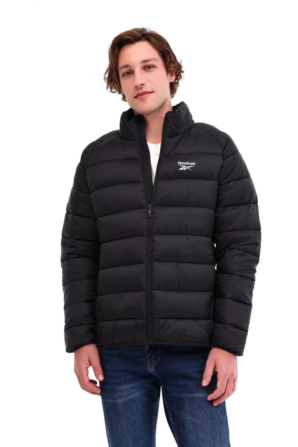 Reebok SANTIAGO COAT Siyah Erkek Mont