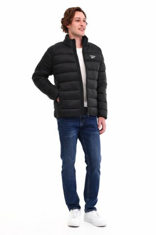 Reebok SANTIAGO COAT Siyah Erkek Mont