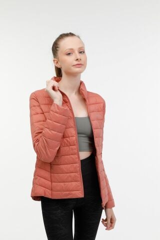 Lumberjack WB PADDED 1SN28  TERRACOTA Kadın Mont