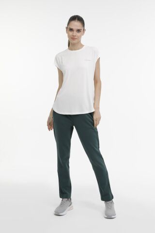 Lumberjack WL AMBER 11CK900 3PR Ekru Kadın Kısa Kol T-Shirt